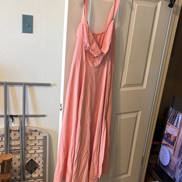 Dresses & Skirts - Pink Maxi Slip Dress